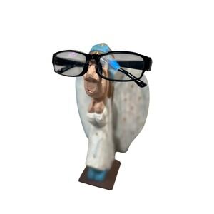 Peepers Hand Carved Angel Eyeglass Holder‎ Decor Glasses Stand Display
